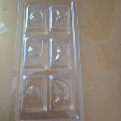 Clear mold half moon