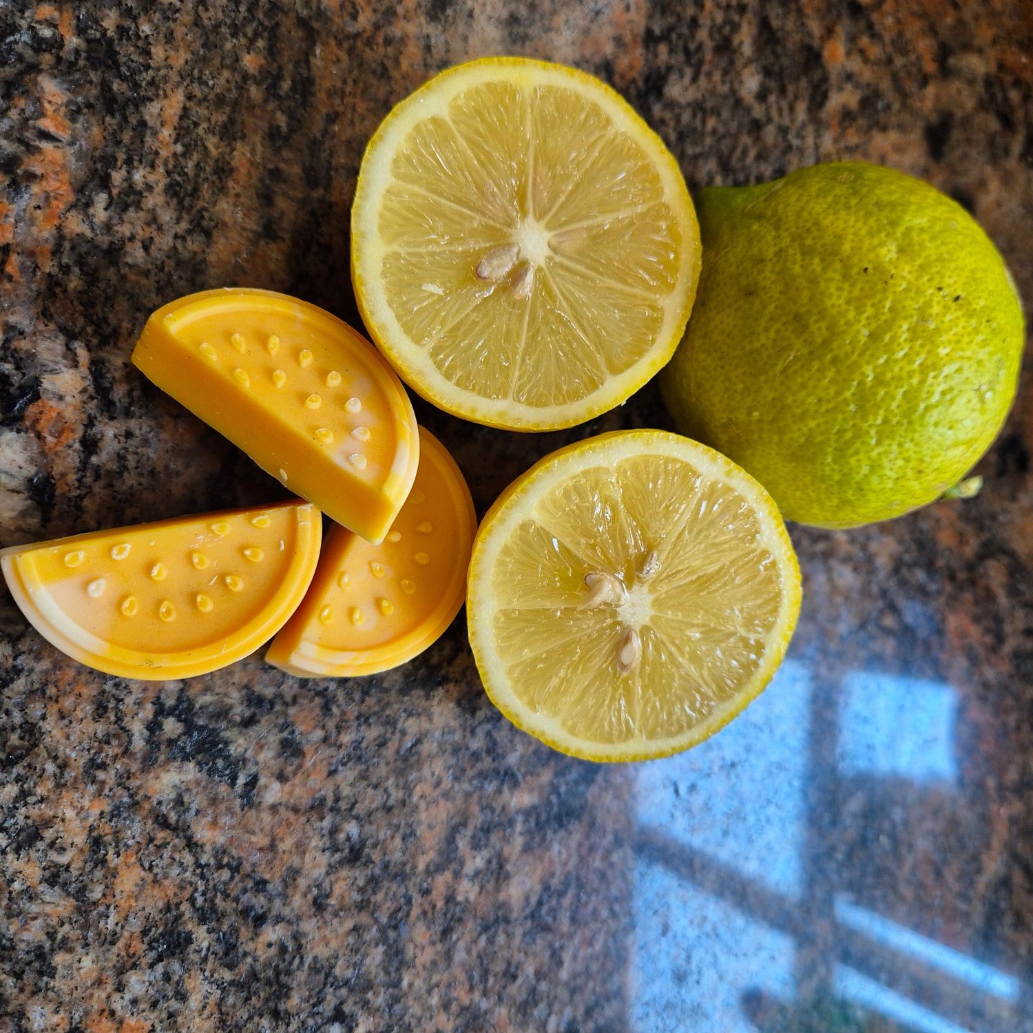 Lemon halves