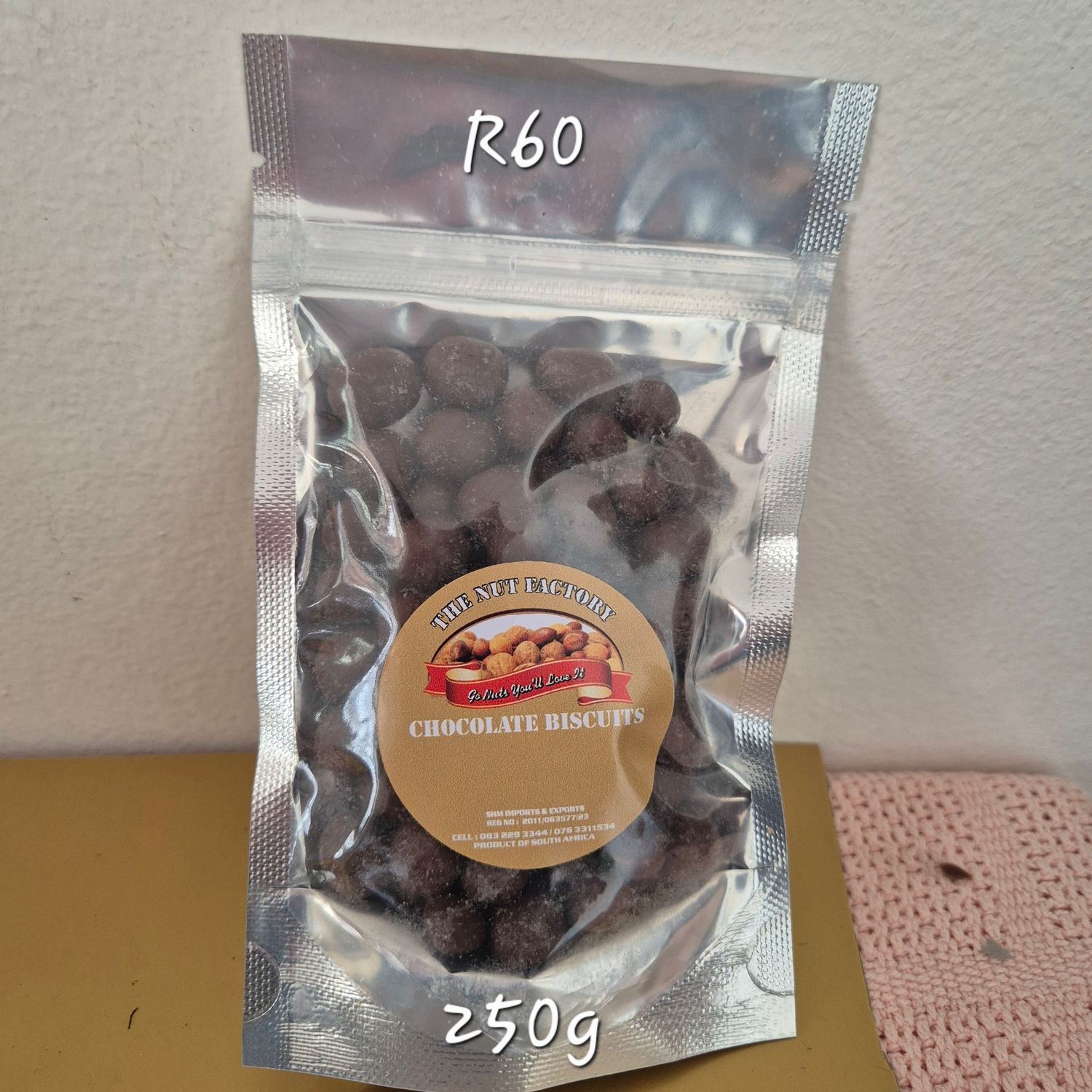 Chocolate biscuits 250g