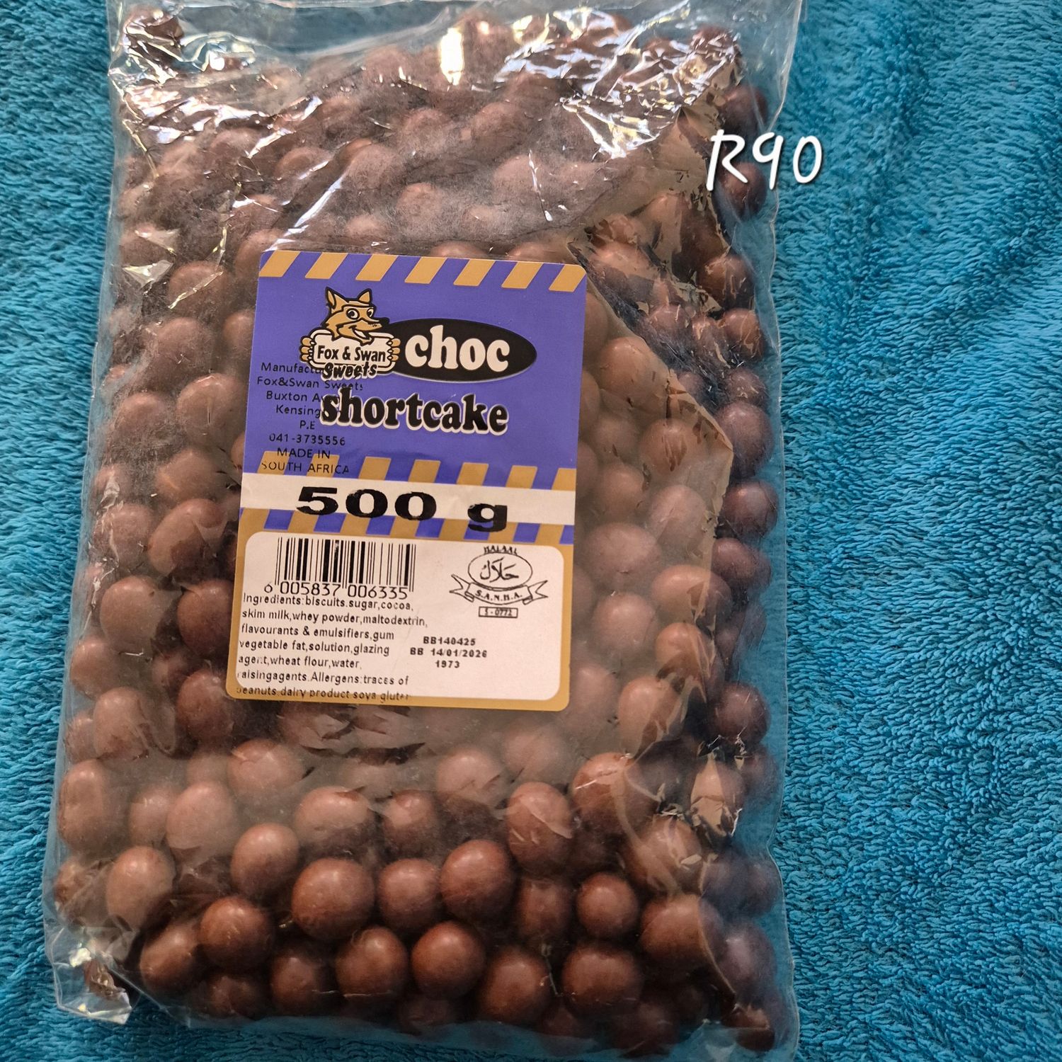 Chocolate raisins 500g