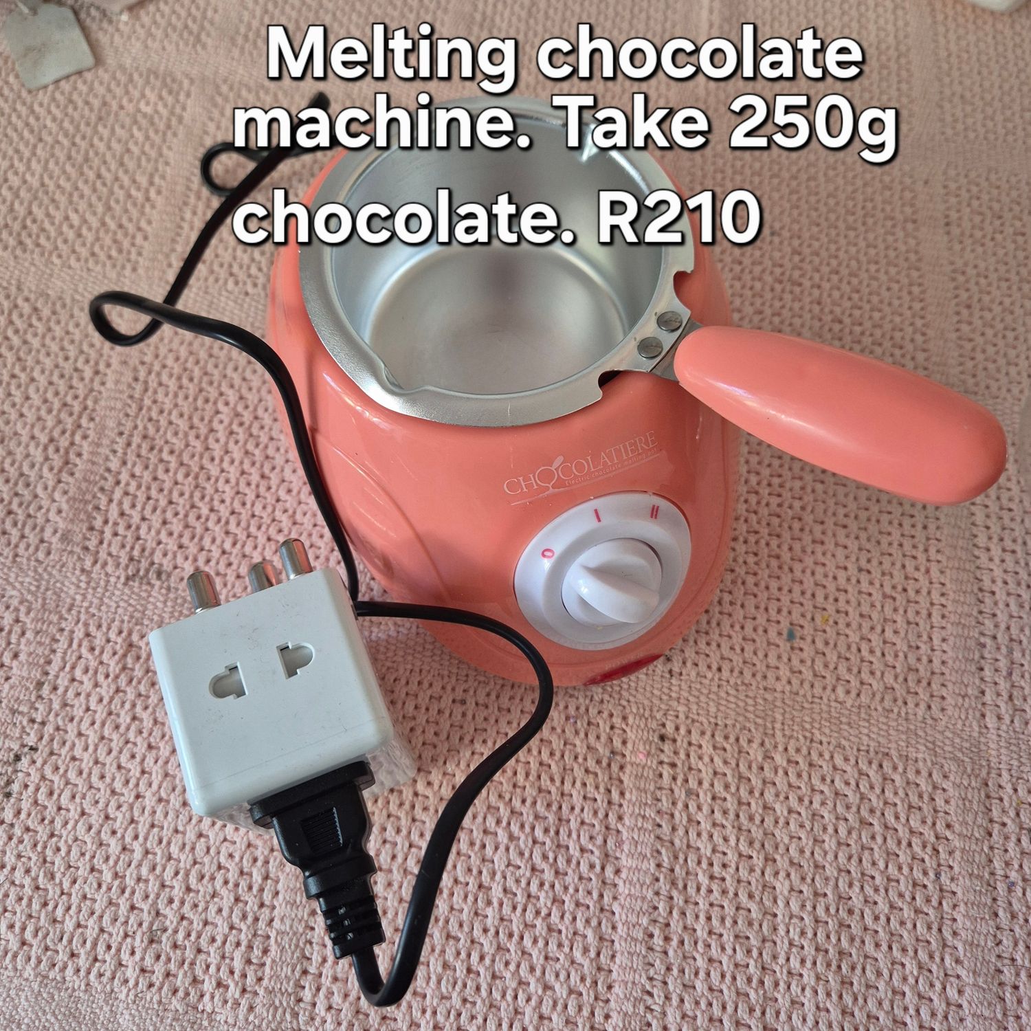 Chocolate melting machine