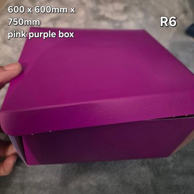 pink/purple snack box