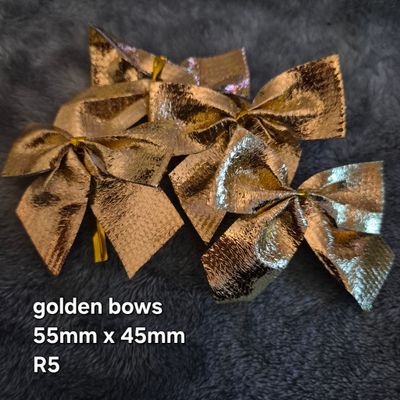 Golden bows