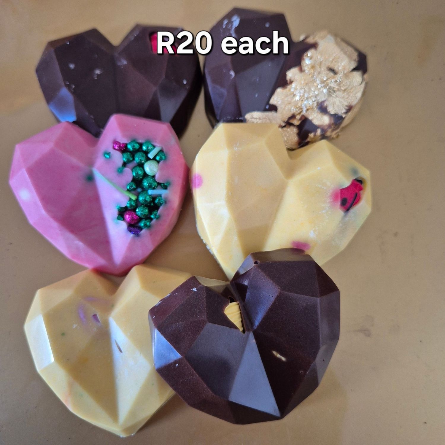 Chocolate hearts