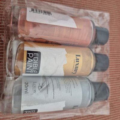 Edible paint.