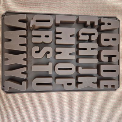 Alphabet mold silicone 