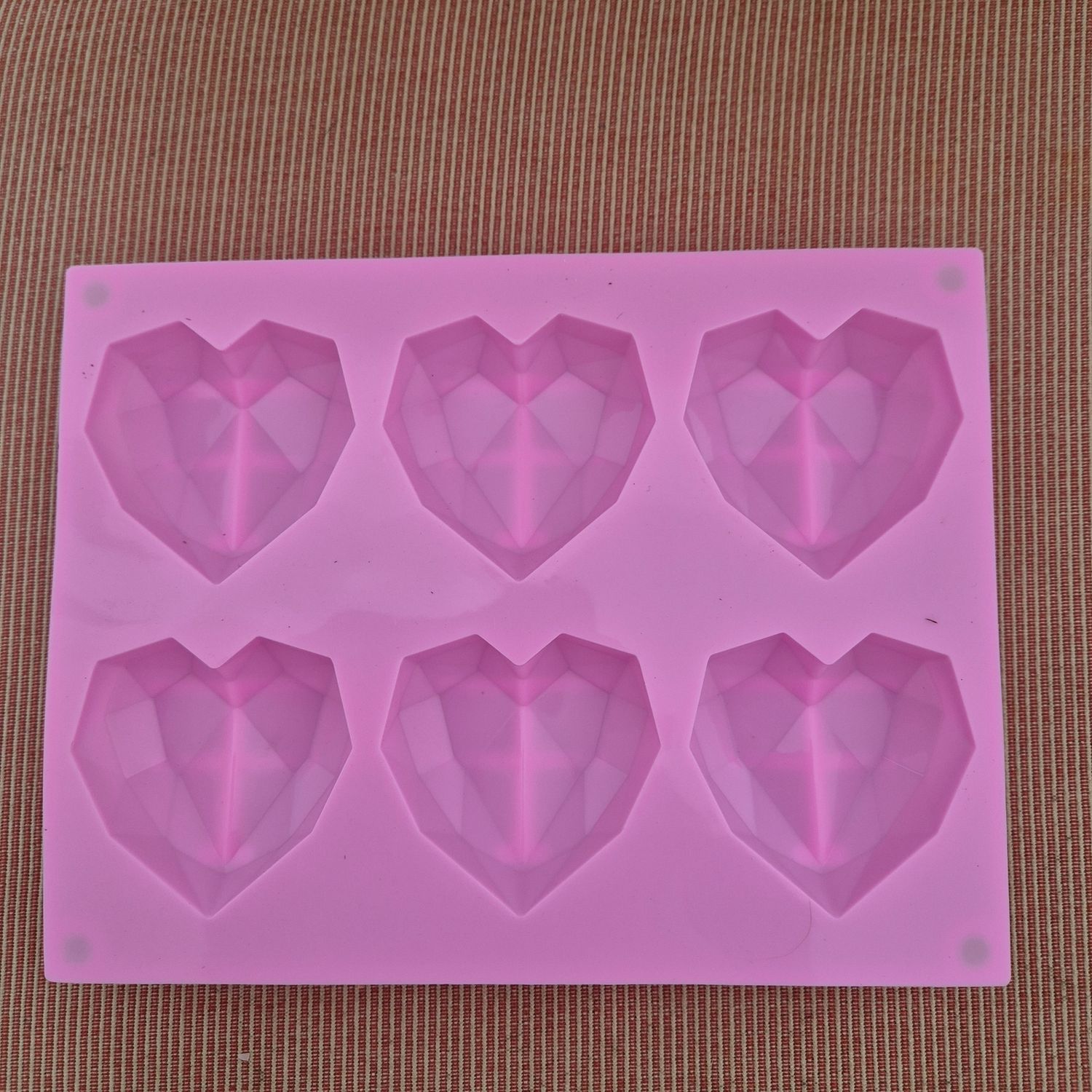 Silicone heart mold