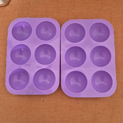 Chocolate semi circle silicone molds 