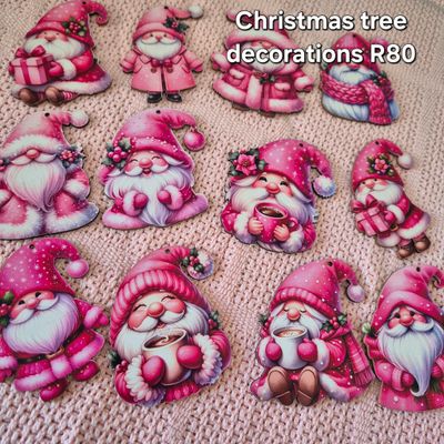 Christmas father wooden Christmas decorations  Christmas father wooden Christmas decorations