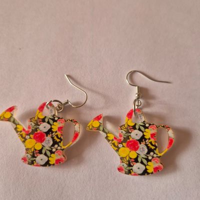 Fancy earrings flower shower Fancy earrings flower shower