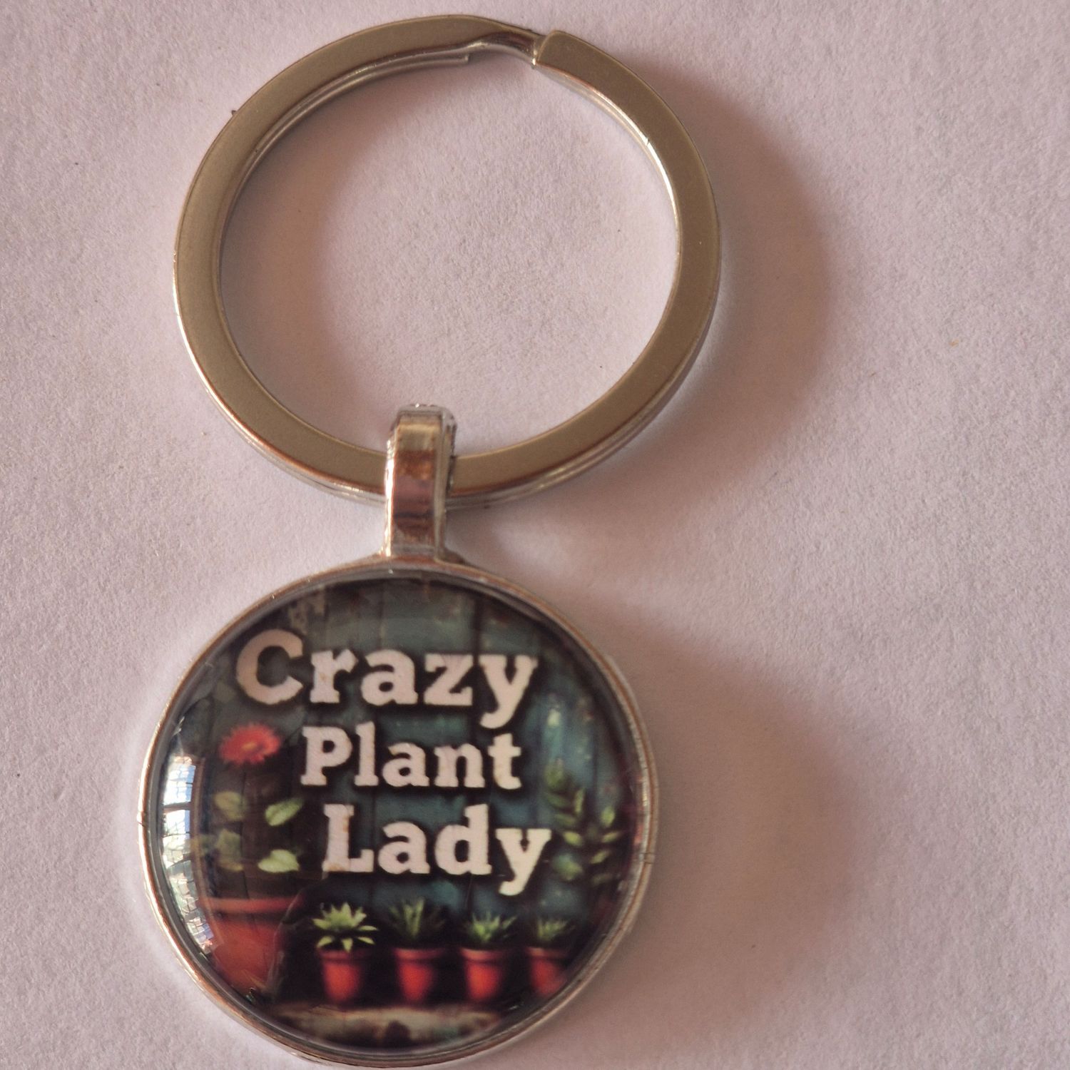 Therapy plant lady key ring Therapy plant lady key ring