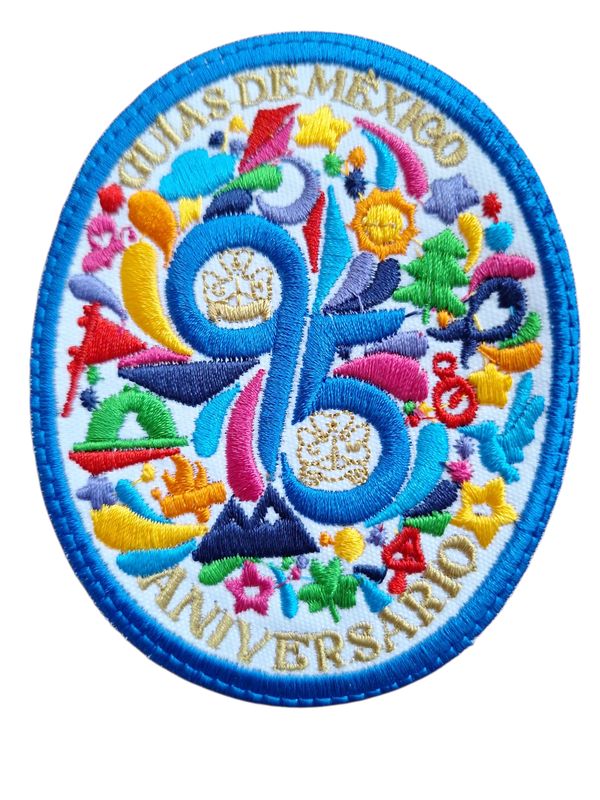 PARCHE COLORES 95 ANIVERSARIO
