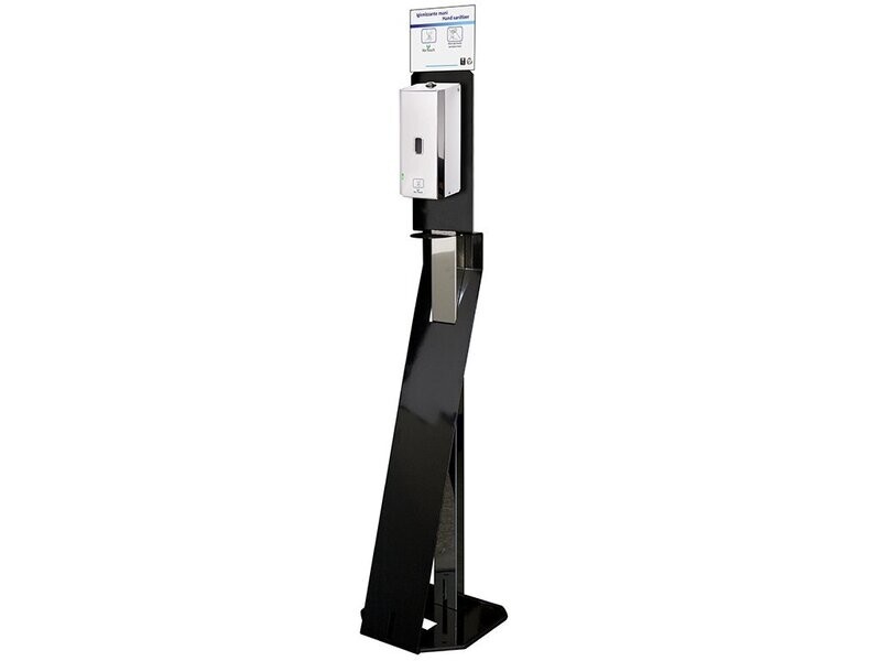 PIANTANA DISPENSER IGIENIZZANTE MANI "NO TOUCH" CON FOTOCELLULA