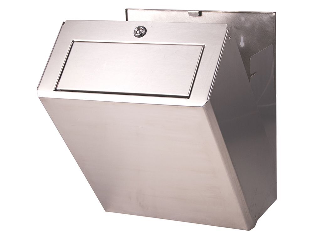 CESTINO CON BASCULANTE 25LT TOTAL INOX