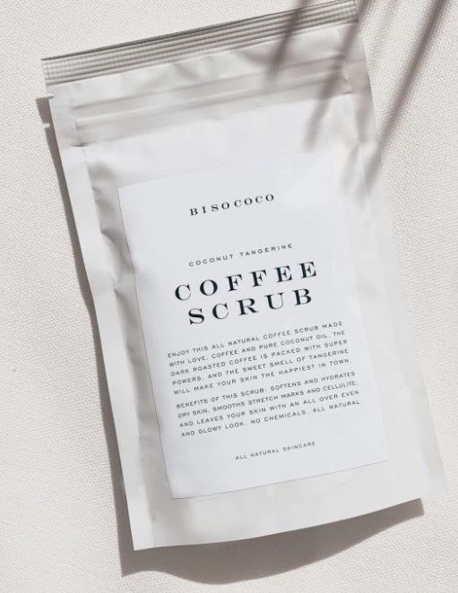 COCONUT TANGERINE COFFEE SCRUB | Lichaam en huid | Natuurlijk | 250 G