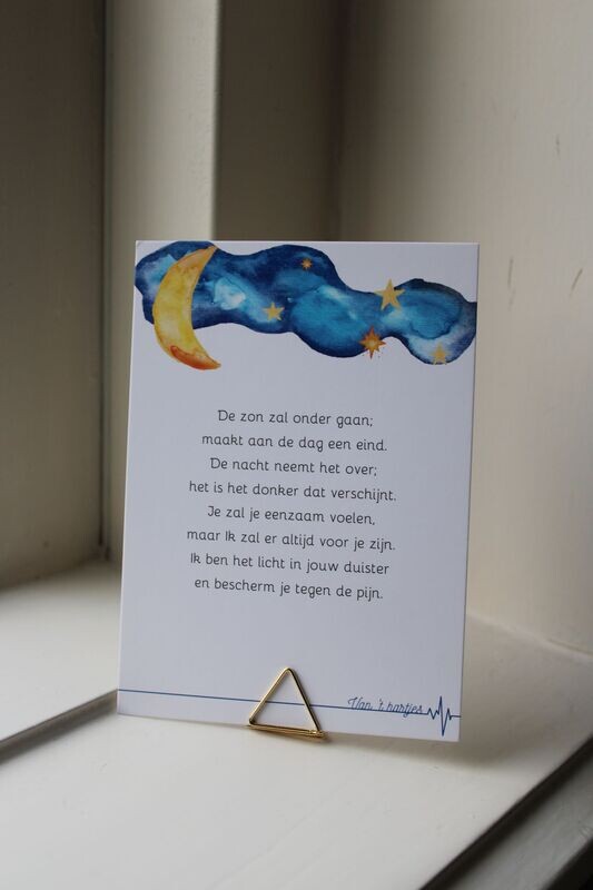 Wenskaart Christelijk: Ik zal er altijd zijn