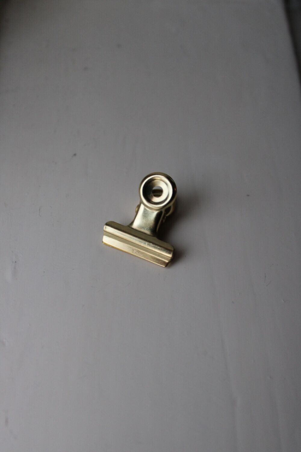 Kaartenclip goud