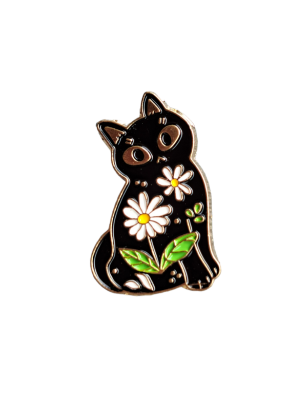 Pin Black Cat