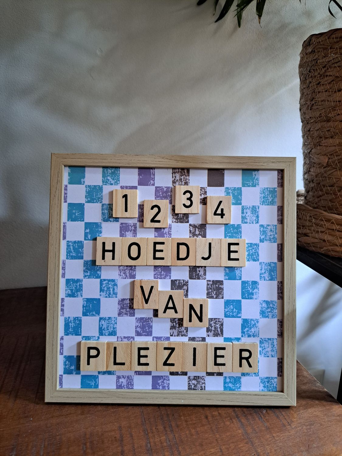 Letterlijstje Hoedje van plezier