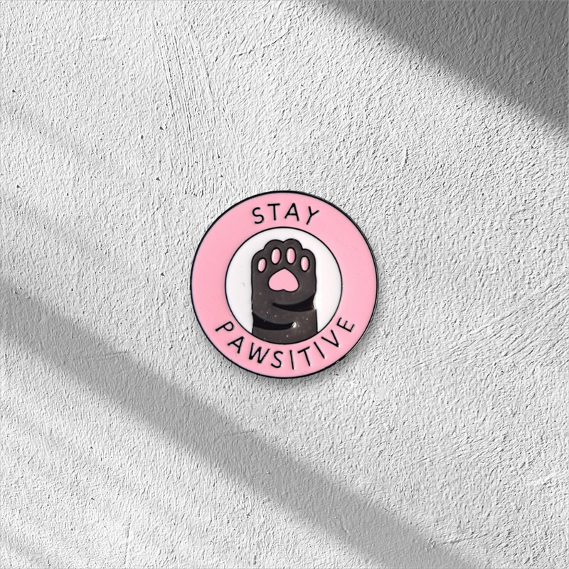 Pin Stay Pawsitive