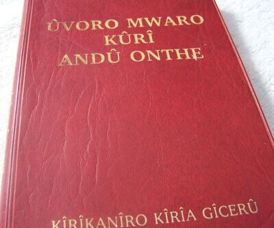 UVORO MWARO KURI ANDU ONTHE: Embu Bible