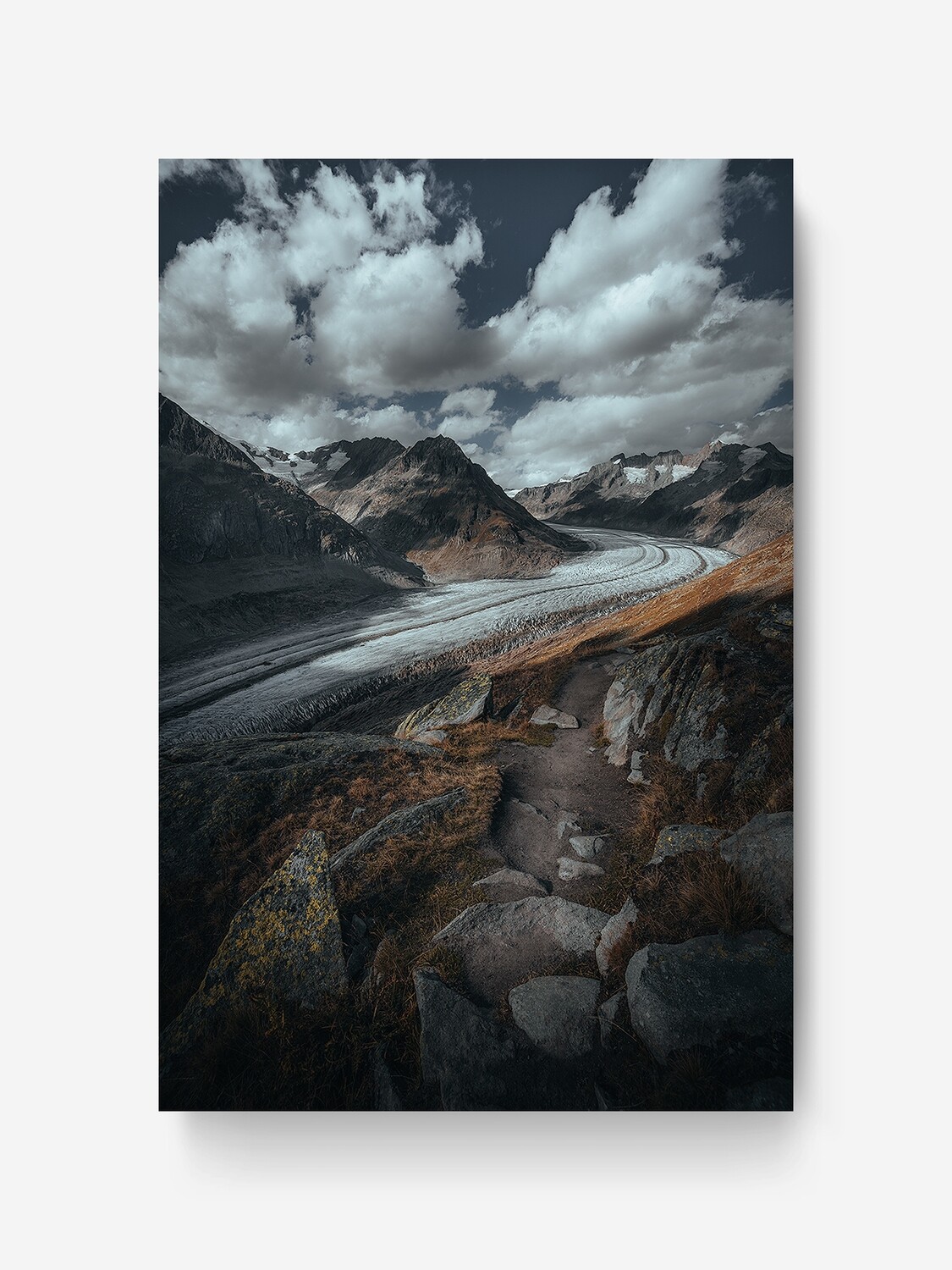 Image License Glacier Path