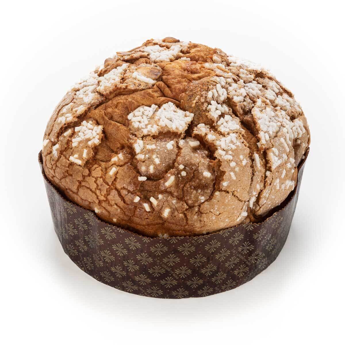 Panettone artigianale senza lattosio con gocce di cioccolato fondente