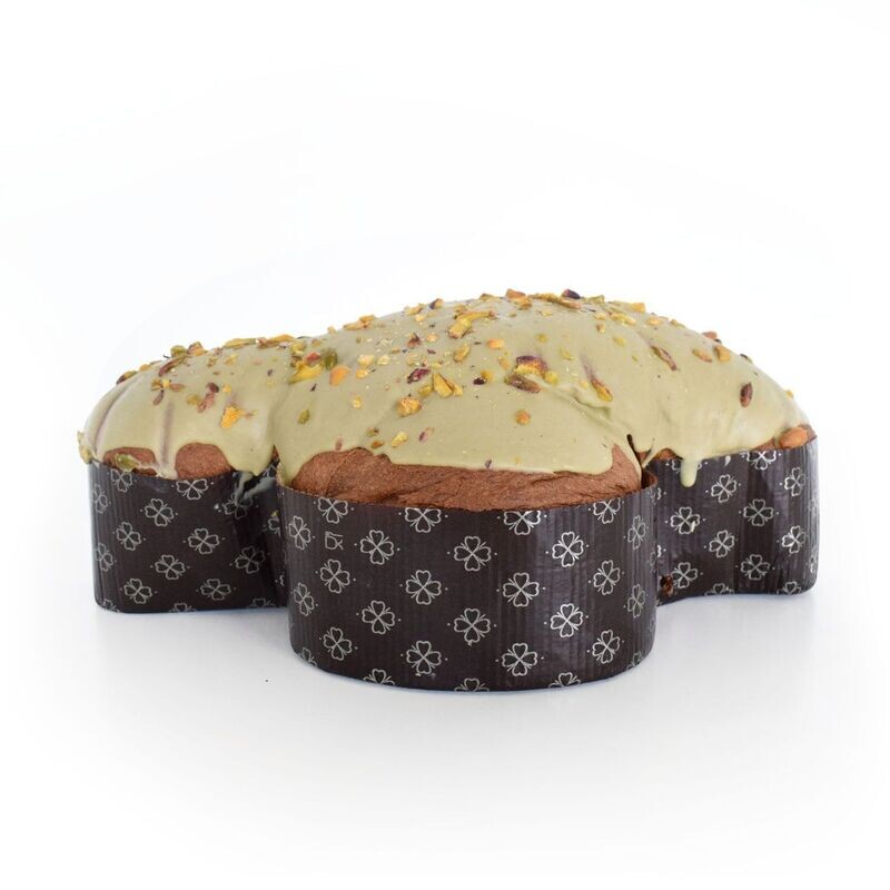 Colomba artigianale al pistacchio + 200g di crema di pistacchio spalmabile
