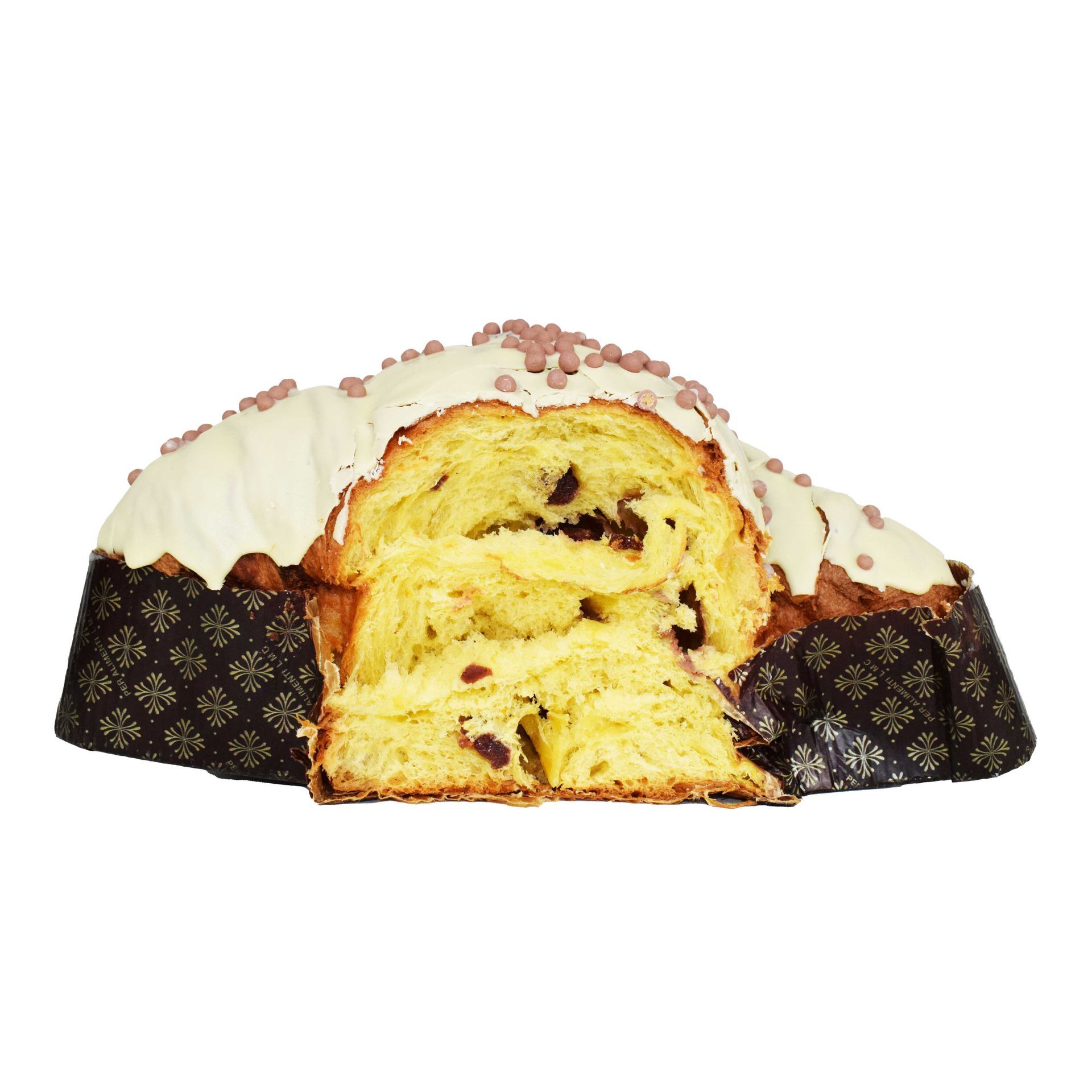 Colomba Artigianale al Cioccolato Ruby e Fragoline di Bosco