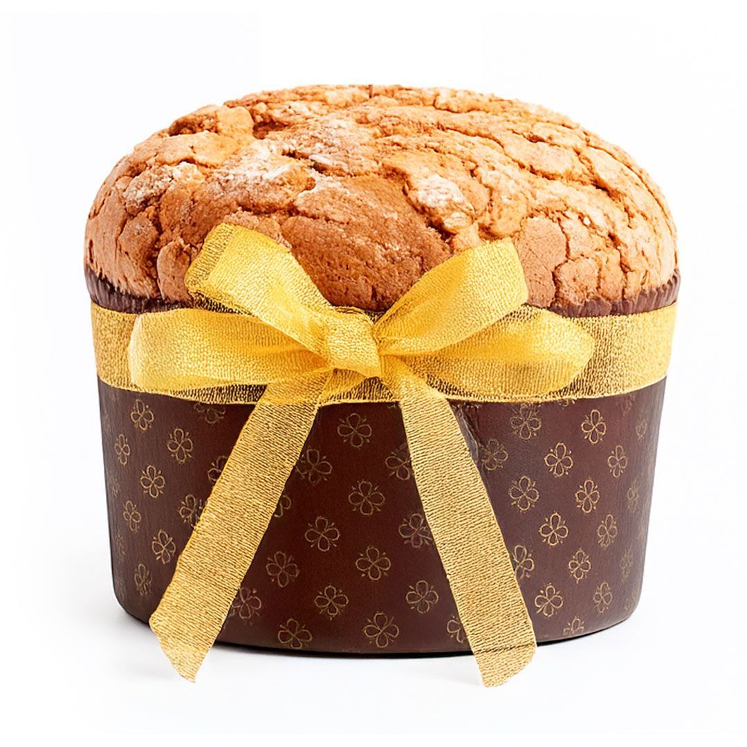 Panettone artigianale Zafferano, albicocche del Vesuvio e cioccolato bianco