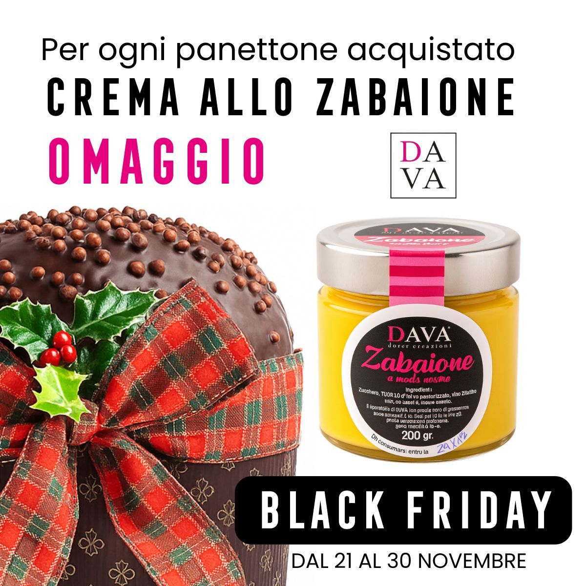 Panettone artigianale ai Tre Cioccolati
