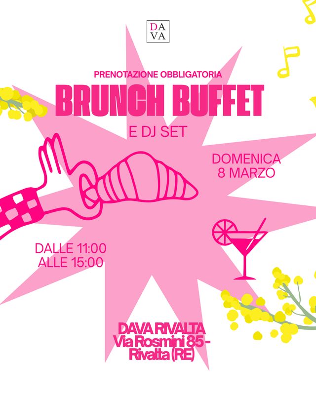 Brunch a Rivalta 8 Marzo 2026