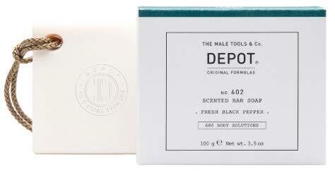 DEPOT NO. 602 SCENTED BAR SOAP FRESH BLACK PEPPER
