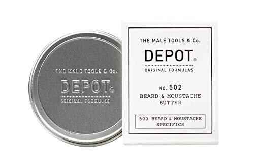 DEPOT NO. 502 BEARD & MOUSTACHE burro per barba e baffi  30ml
