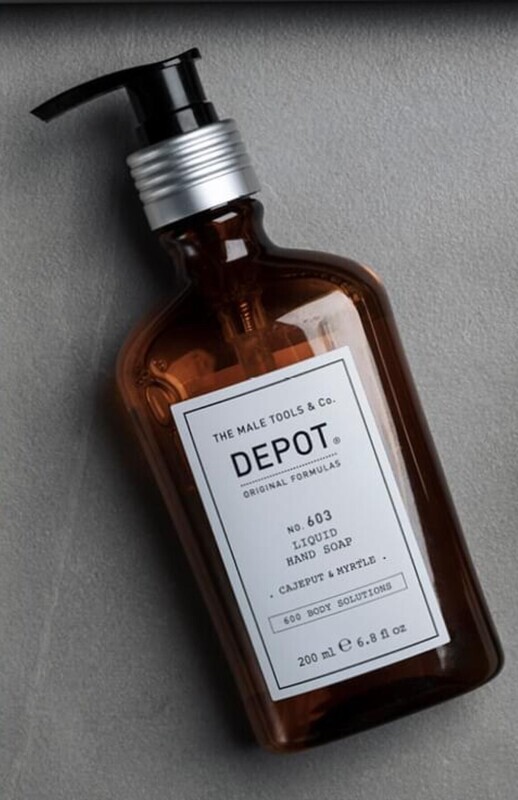 DEPOT no.  603 Sapone liquido mani  200ML Cajeput & Myrtle