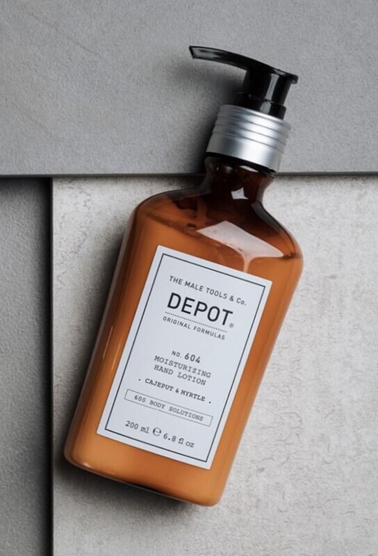 DEPOT nr. 604 crema mani fragranza Cajeput & Mirtle  200ML