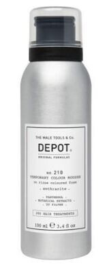 DEPOT NR. 210 TEMPORARY COLOUR MOUSSE ANTHRACITE colore semipermanente capelli antracite  100ML
