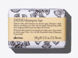 DAVINES shampoo DEDE bar shampoo solido per tutti i tipi di capelli 100gr DAVINES shampoo DEDE bar shampoo solido per tutti i tipi di capelli 100gr