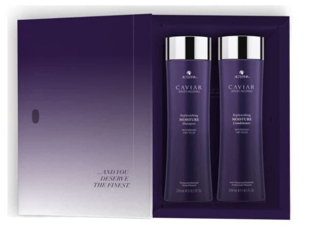 ALTERNA CAVIAR KIT  contiene Replenishing Moisture Shampoo 250ml & Conditioner 250ml shampoo e balsamo