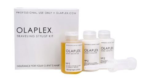 OLAPLEX TRAVELING STYLIST KIT -  Olaplex nr. 1 (1 pz) Bond Multiplier shampoo 100ml - Olaplex nr. 2 (2 pz) Bond Perfector 100ml