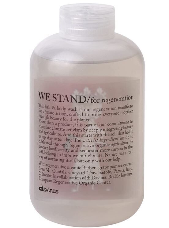 Davines We Stand for regeneration Hair  body wash 250ml