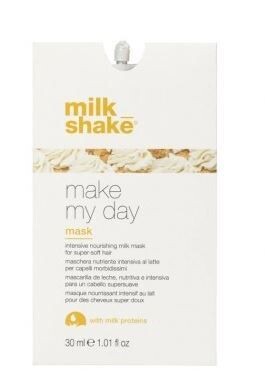 MILK SHAKE MAKE MY DAY maschera nutriente per capelli alle proteine del latte confezione da 6pz.x30ml