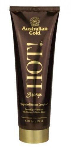Auztralian Gold Hot! With Bronzers 250ml
