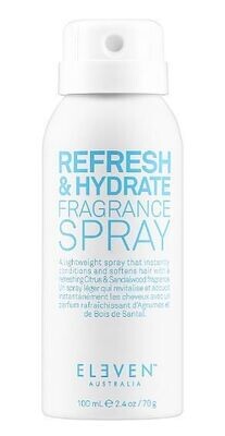 ELEVEN AUSTRALIA REFRESH & HYDRATE FRAGRANCE SPRAY profumo rinfrescante spray per capelli 100ml