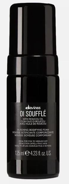 Davines OI Soufflé 125ml mousse setificante corporizzante capelli