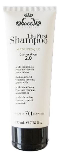 SWEET Professional Shampoo lisciante capelli 230ml linea The First