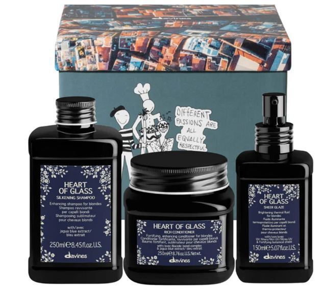 Davines The Liberal Heart of Glass Gift Set