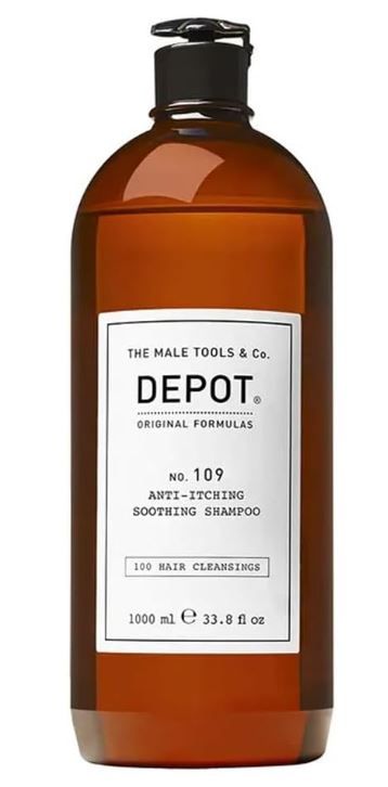 Depot 109 Anti-Itching Soothing Shampoo 1000ml - shampoo uomo lenitivo anti-prurito