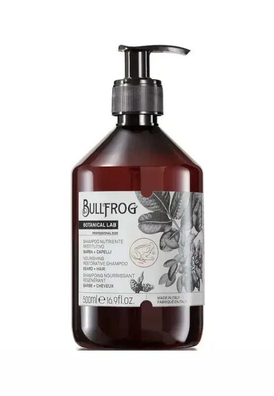 BULLFROG SHAMPOO NUTRIENTE RESTITUTIVO 500ML