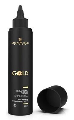MONACELLI GOLD20 Cleansing Cream Shine Refill 200ML Linea Gold20 MONACELLI GOLD20 Cleansing Cream Shine Refill 200ML Linea Gold20